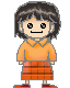 女の子のイラスト画像